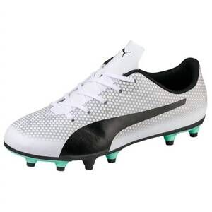 NEW PUMA kids spirit fg jr shoes in white